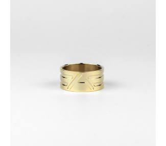 Basic Mech Lock Ring - Gold